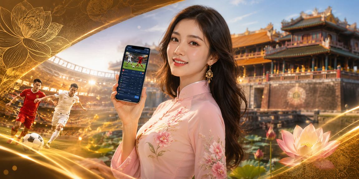 Người chơi cá cược thể thao tại Huế với trang phục truyền thống